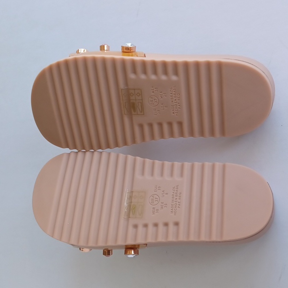Sophia Webster Dina Gem Embellished Slip On Slide Sandals SZ 8 NWOT - Picture 13 of 16